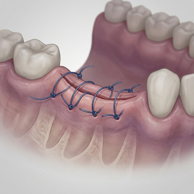 Stitches After Tooth Extraction: Dissolving & Healing